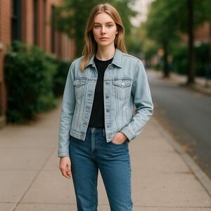 Maurices Classic Blue Denim Jacket
